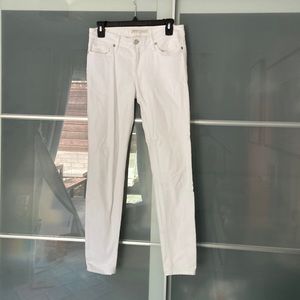 Joie Skinny White Jeans - 27